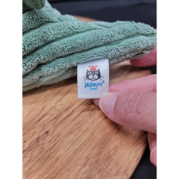 Jellycat Medium 11" Cordy Roy Green Dino Plush - Picture 5 of 5